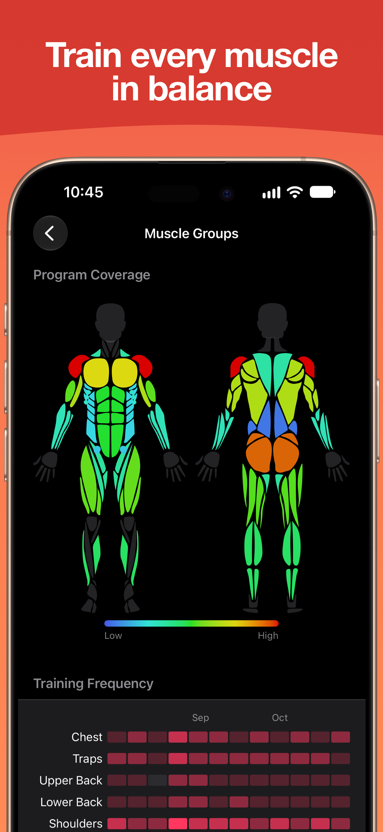 Train every muscle in balance