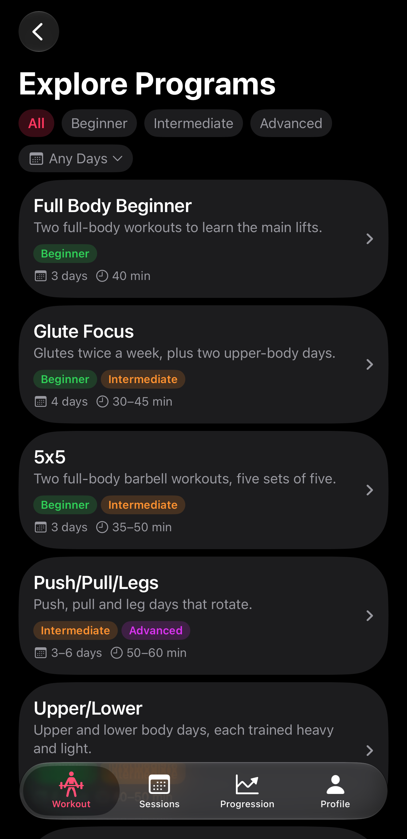 The Program Library